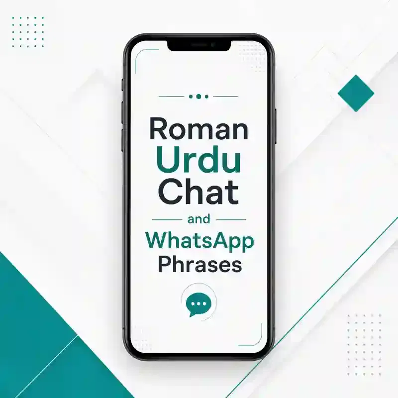 Learn Roman Urdu chat vocabulary and WhatsApp phrases in English