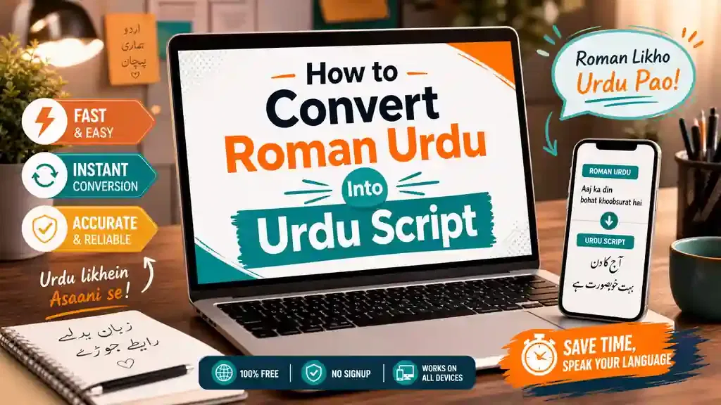 Best Roman Urdu to Urdu converter tools for accurate Urdu script conversion