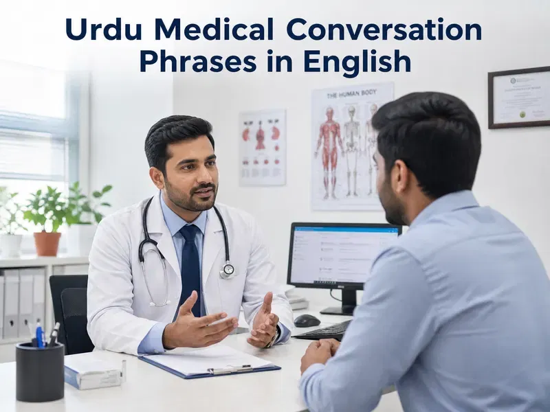 Urdu Medical Conversation Phrases in English
