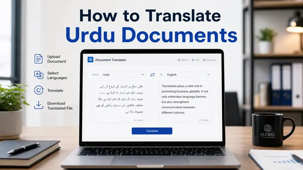 How to Translate Urdu Documents