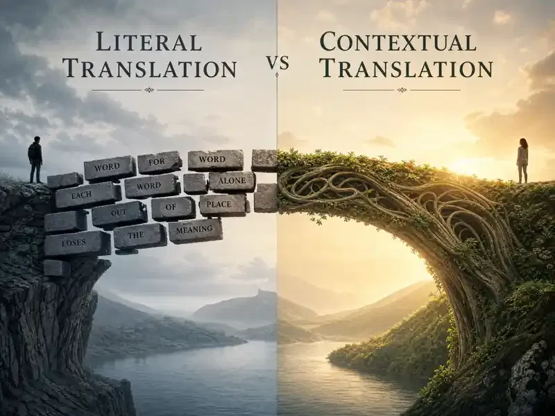 Benefits of contextual translation compared with literal translation for Urdu to English translation