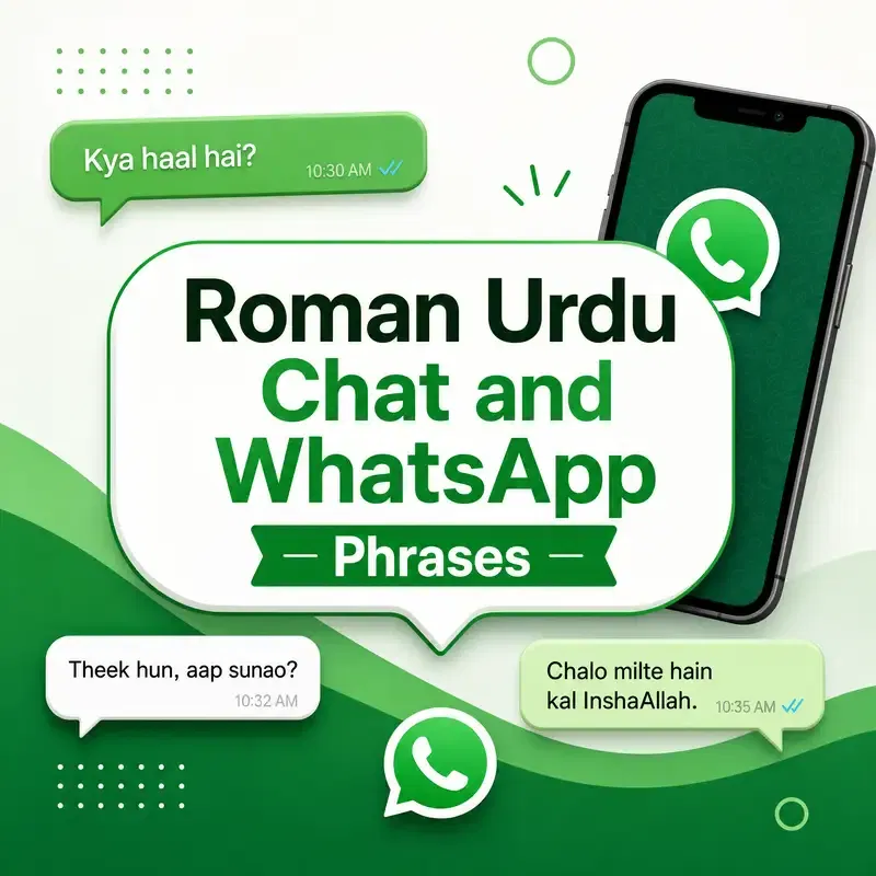 Roman Urdu Chat and WhatsApp Phrases
