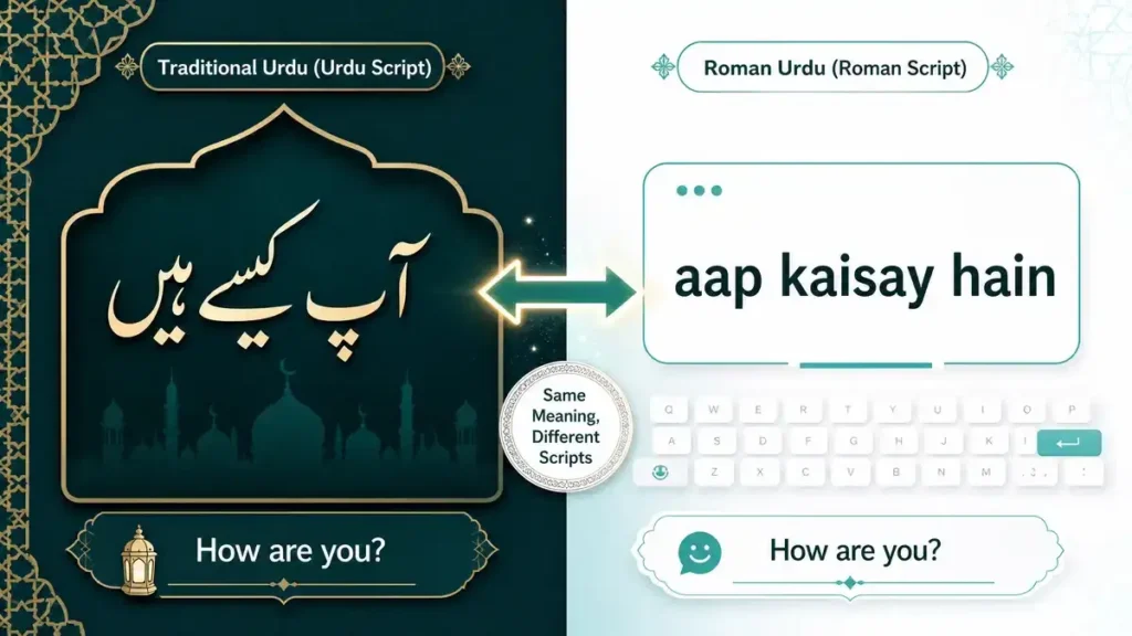 Roman Urdu to English Translation