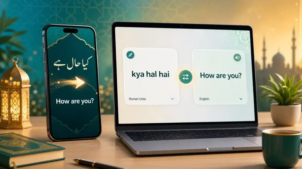 Roman Urdu to English Translation Guide