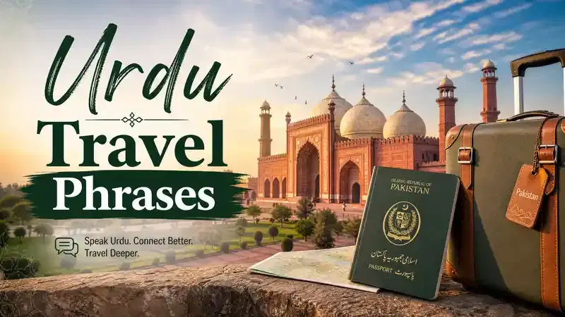 Urdu Travel Phrases in English