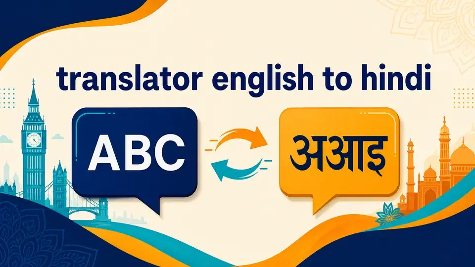 English to Hindi translation examples with Hindi meanings