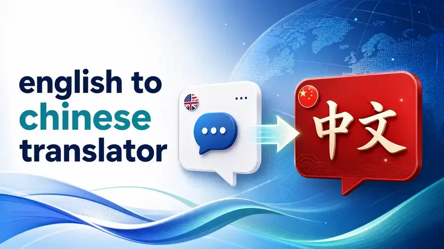 English to Chinese Translator online