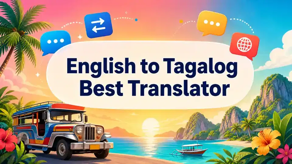 English to Tagalog translator for everyday conversations