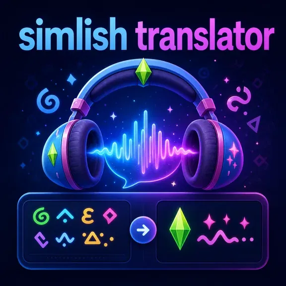 Simlish translator converting English into Simlish online