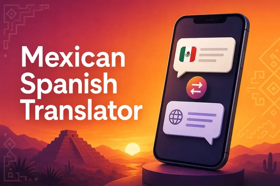 Mexican Spanish Translator online