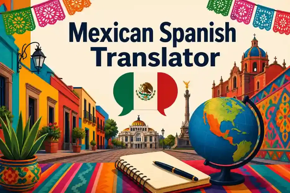 Mexican Spanish Translator for English to Mexican Spanish translation
