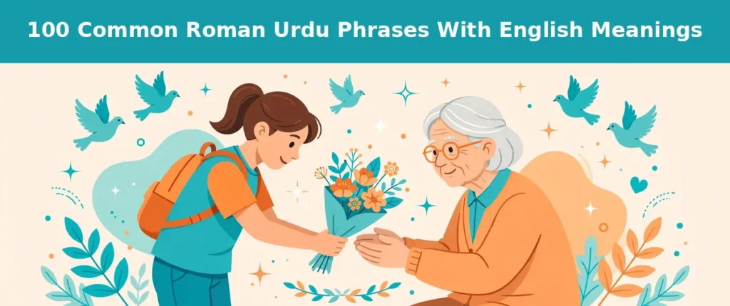 100 Common Roman Urdu Phrases With English Meanings - polite expressions