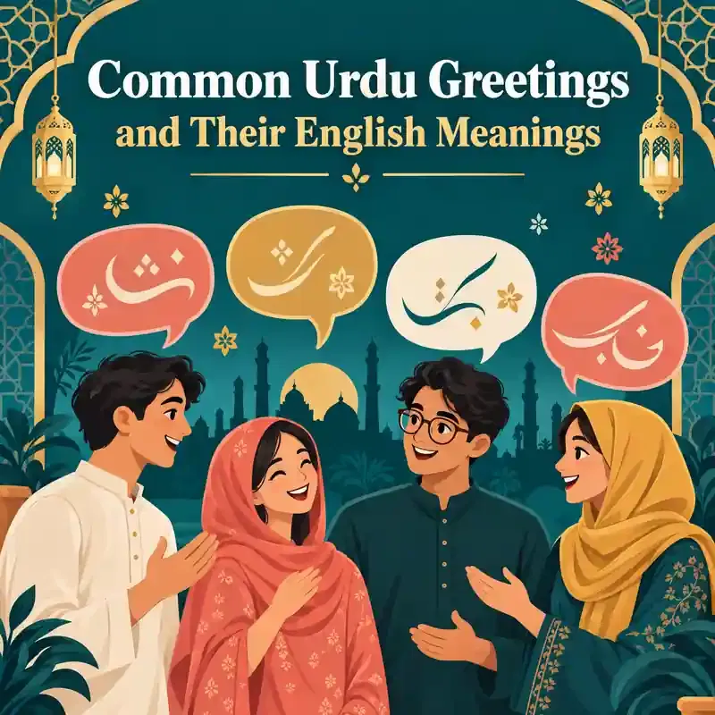 Urdu greetings for everyday conversations